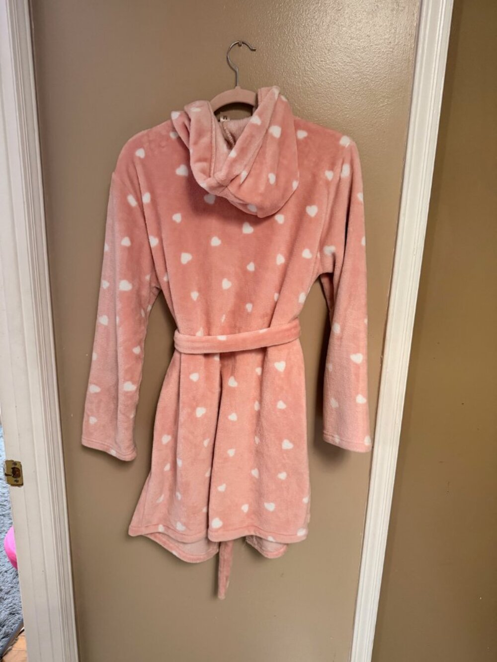 Pink Heart Robe M - Picture 4 of 4